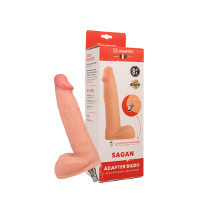 Dildo Ultrarealista con Adaptador Sagan M Camtoyz