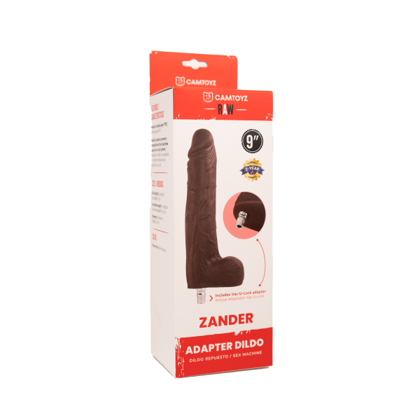 Dildo Ultrarealista con Adaptador Zander Camtoyz - Imagen 8
